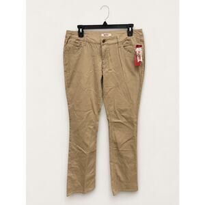 Vintage Y2K Bongo Khaki Twill Pants Juniors Size 13 NWT Low Rise Bootcut